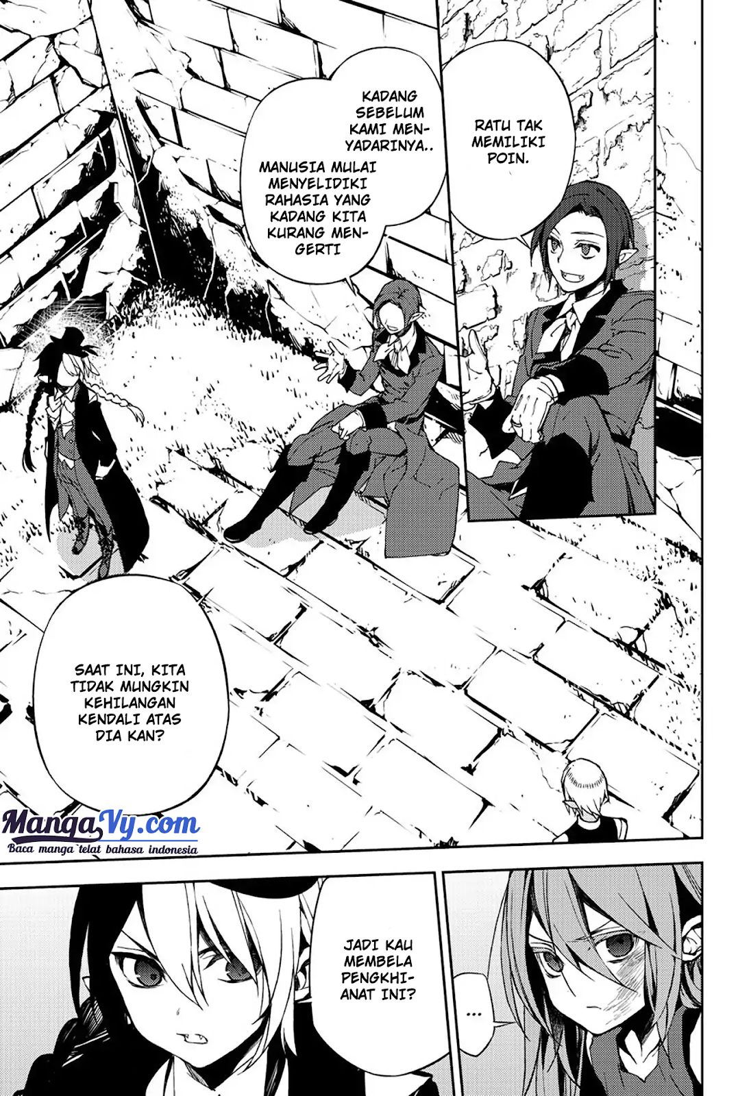 Owari no Seraph chapter 68 halaman 21