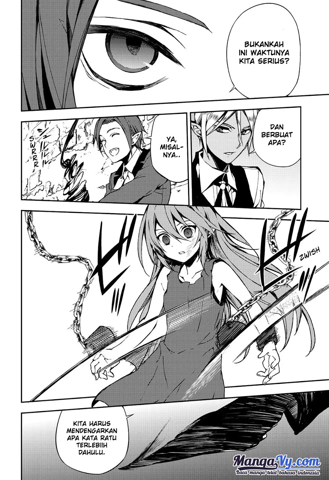 Owari no Seraph chapter 68 halaman 27
