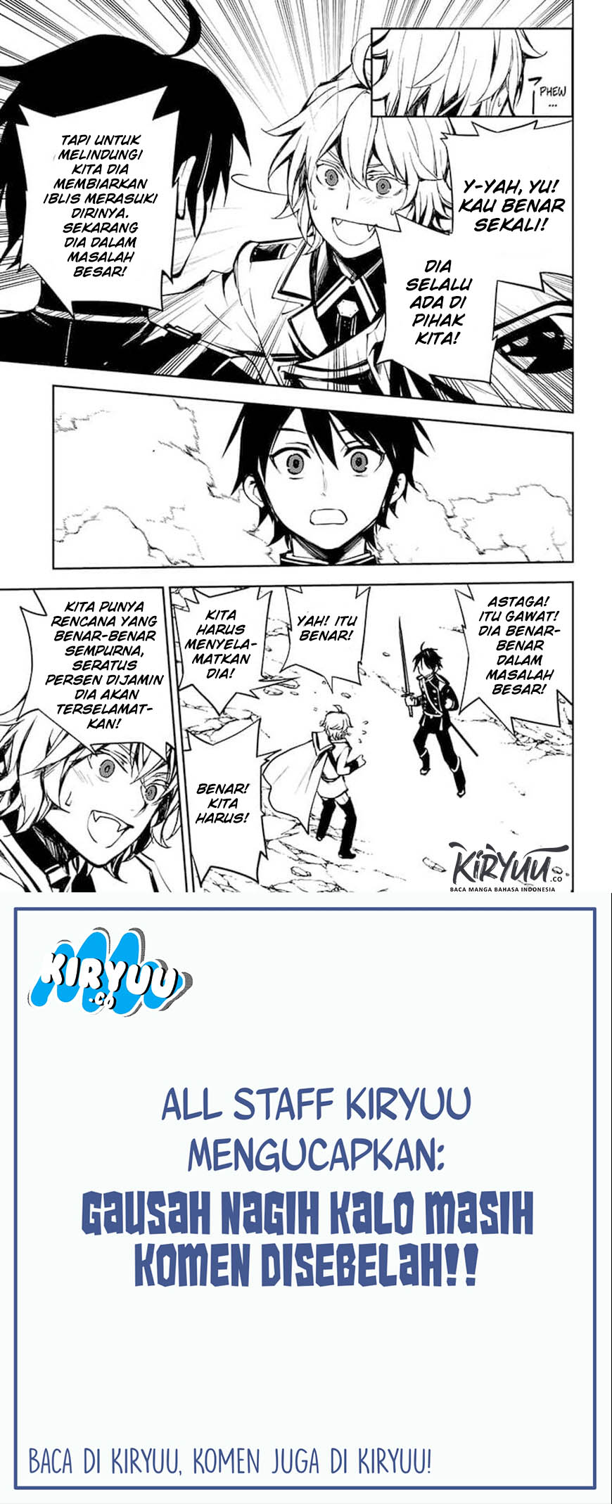 Owari no Seraph chapter 86 halaman 17