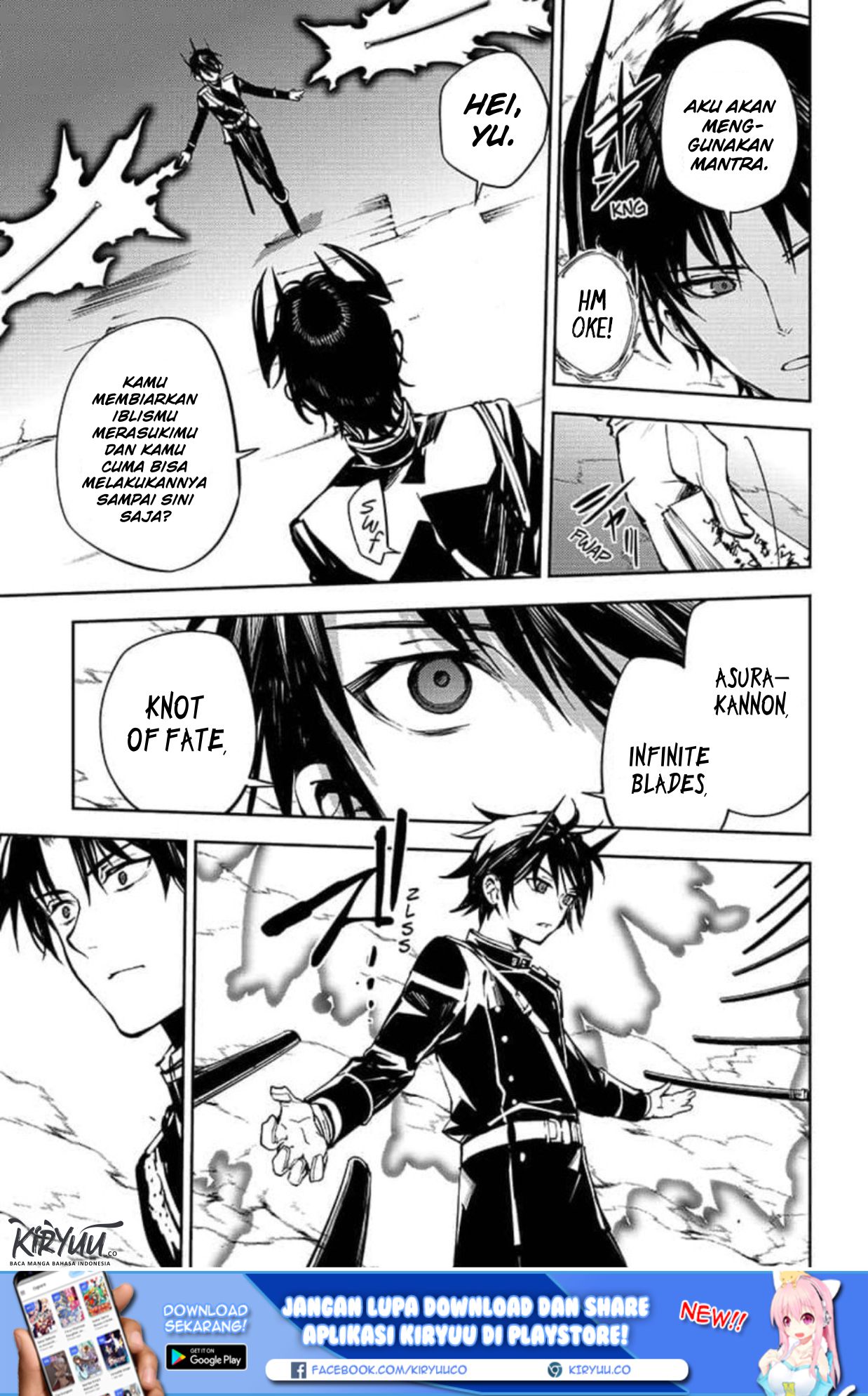Owari no Seraph chapter 89 halaman 6