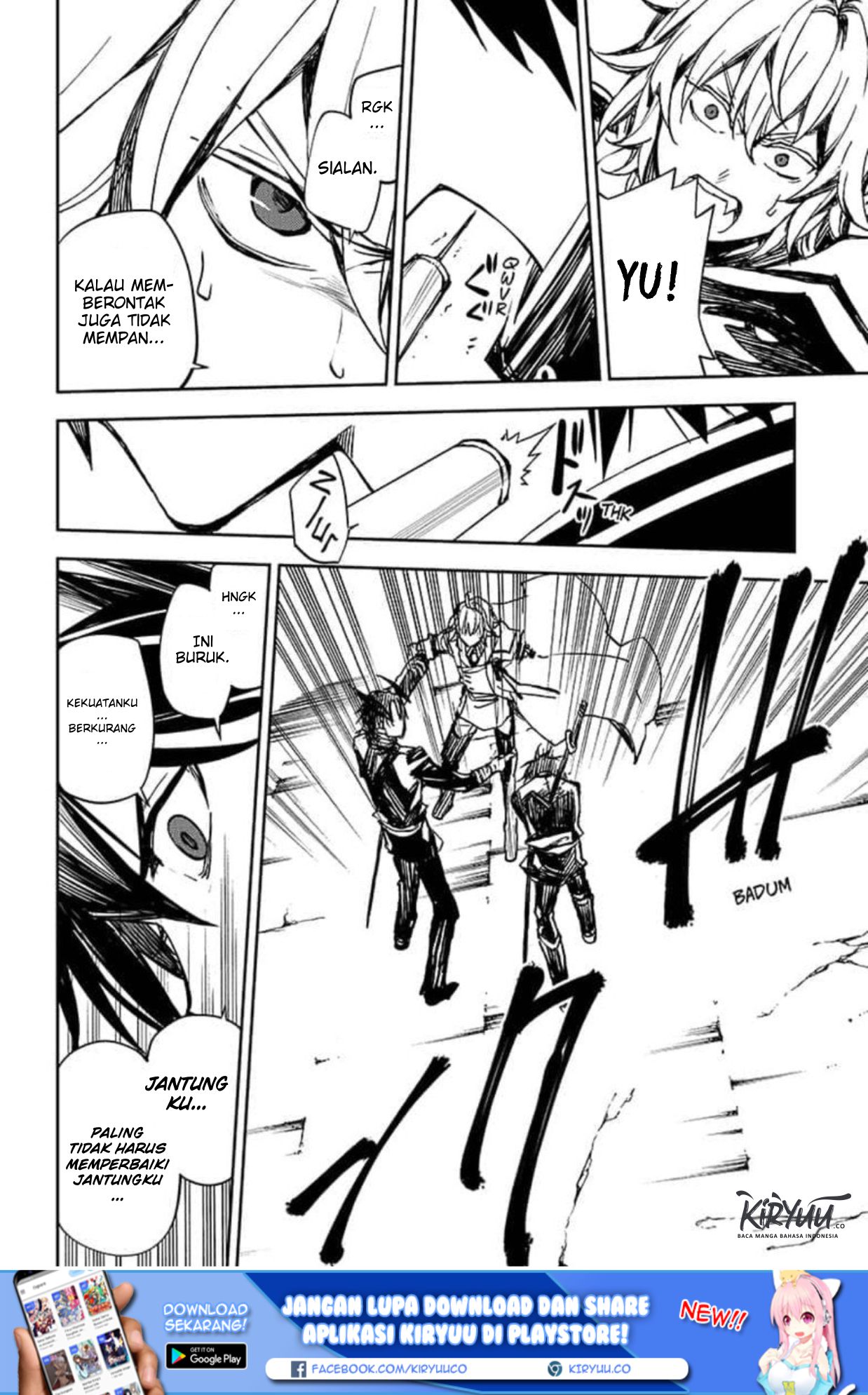 Owari no Seraph chapter 89 halaman 12