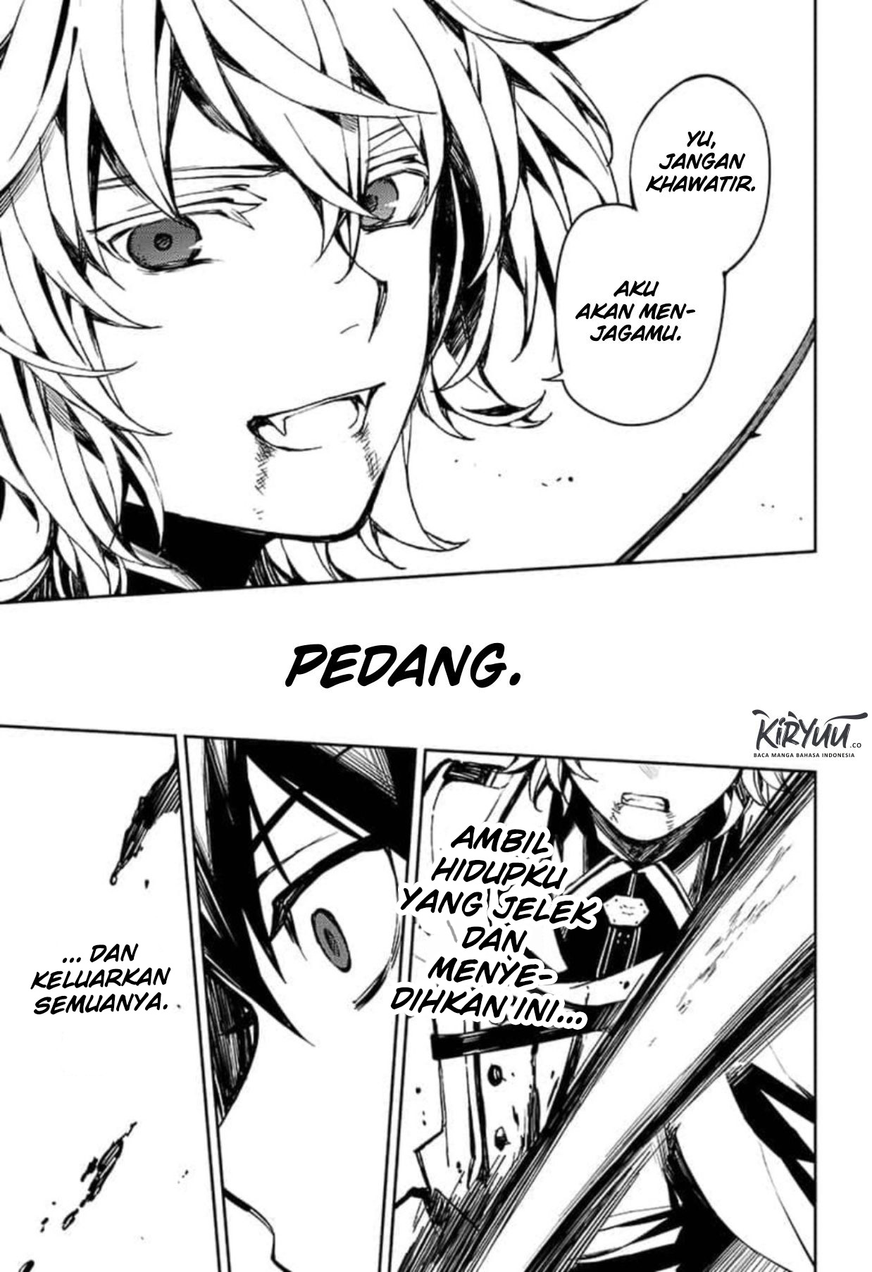 Owari no Seraph chapter 89 halaman 19