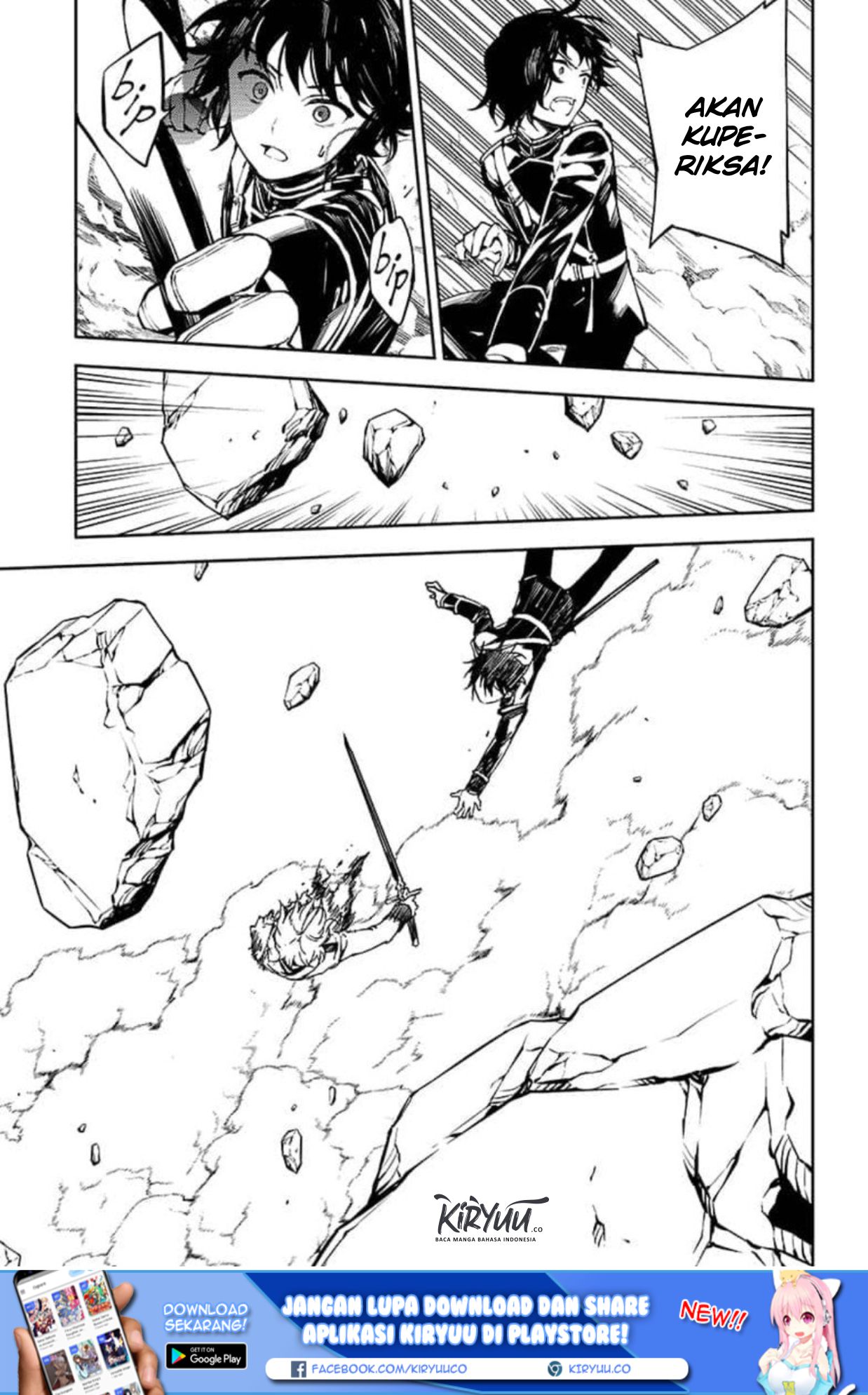 Owari no Seraph chapter 89 halaman 22