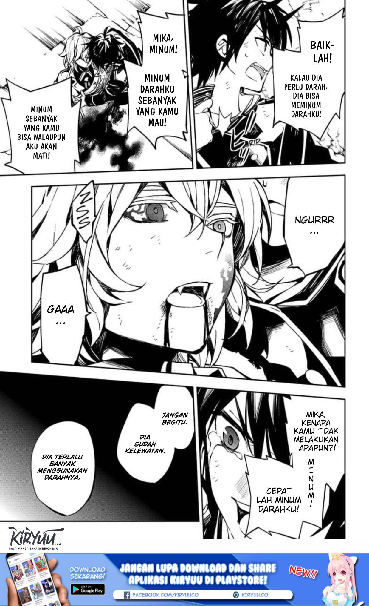 Owari no Seraph chapter 89 halaman 28