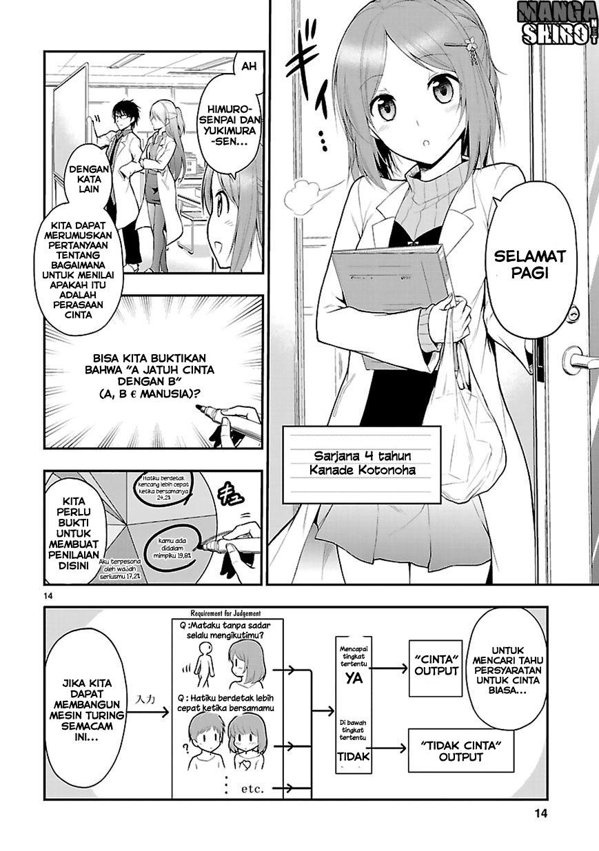 Rikei ga Koi ni Ochita no de Shoumei Shitemita chapter 1 halaman 14