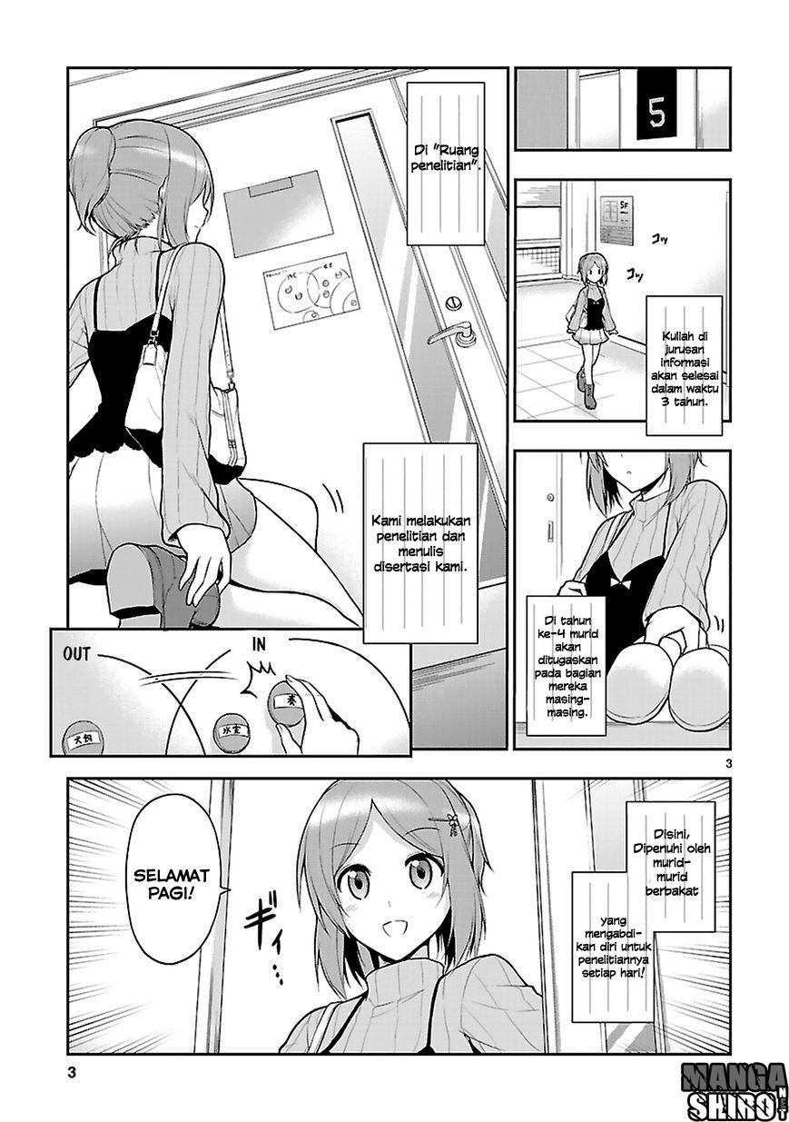 Rikei ga Koi ni Ochita no de Shoumei Shitemita chapter 3 halaman 4