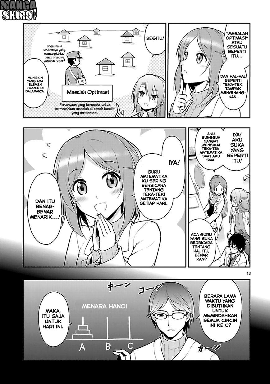 Rikei ga Koi ni Ochita no de Shoumei Shitemita chapter 3 halaman 14