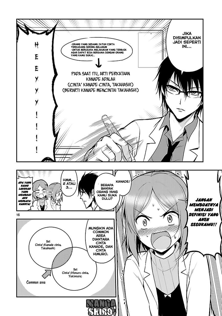 Rikei ga Koi ni Ochita no de Shoumei Shitemita chapter 3 halaman 17