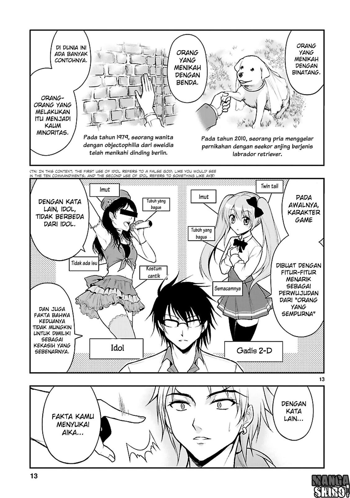 Rikei ga Koi ni Ochita no de Shoumei Shitemita chapter 6 halaman 14