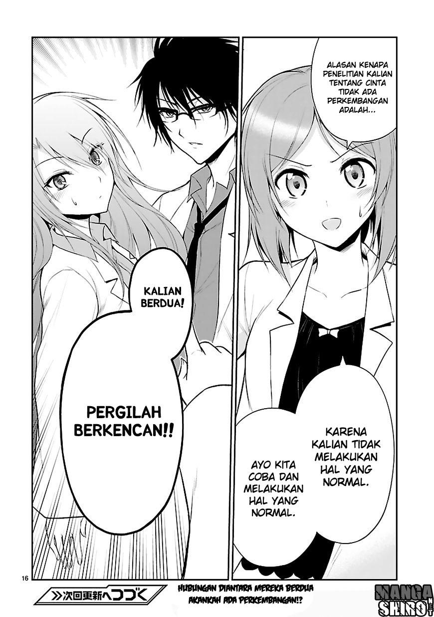 Rikei ga Koi ni Ochita no de Shoumei Shitemita chapter 7 halaman 17