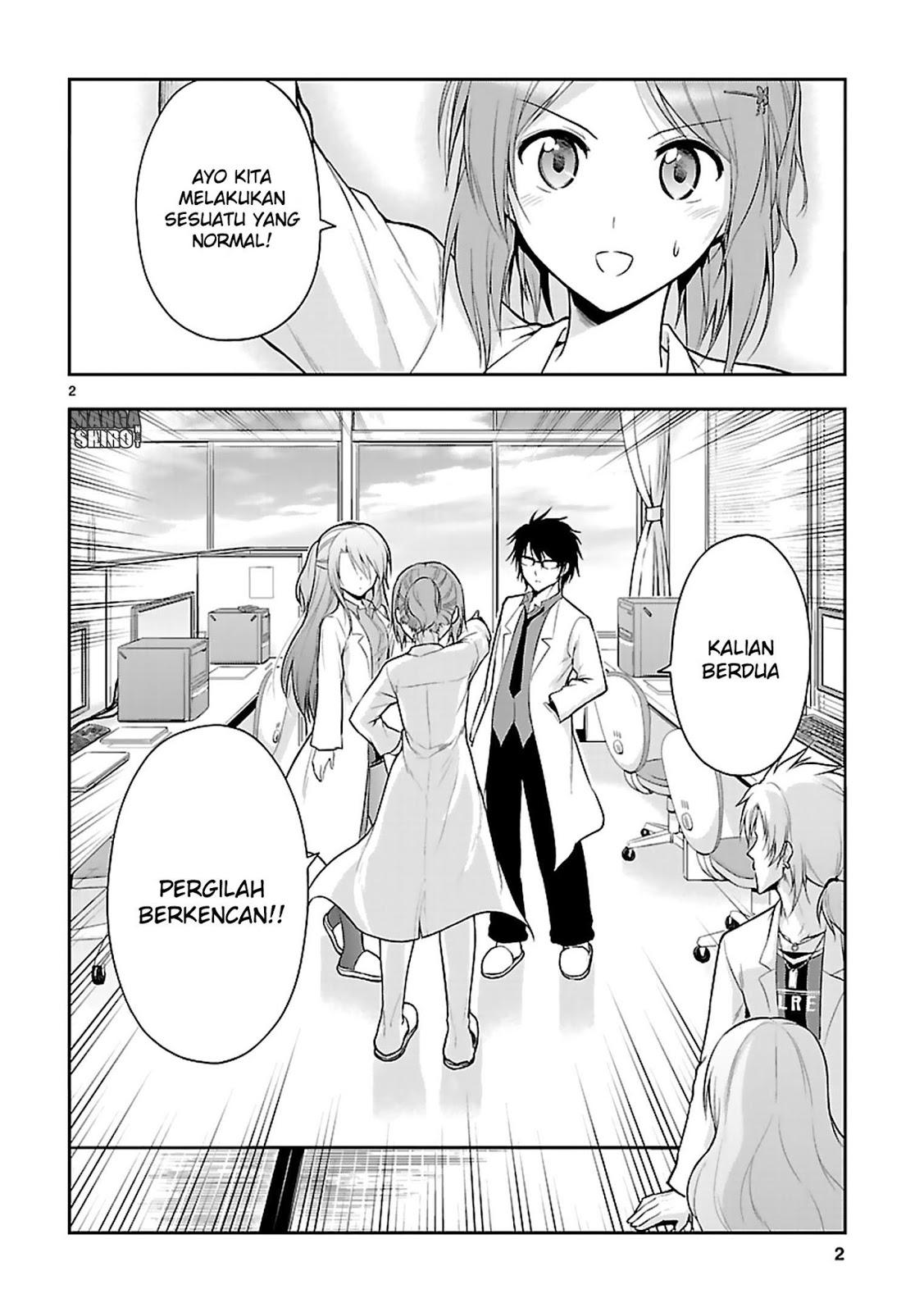 Rikei ga Koi ni Ochita no de Shoumei Shitemita chapter 8 halaman 4