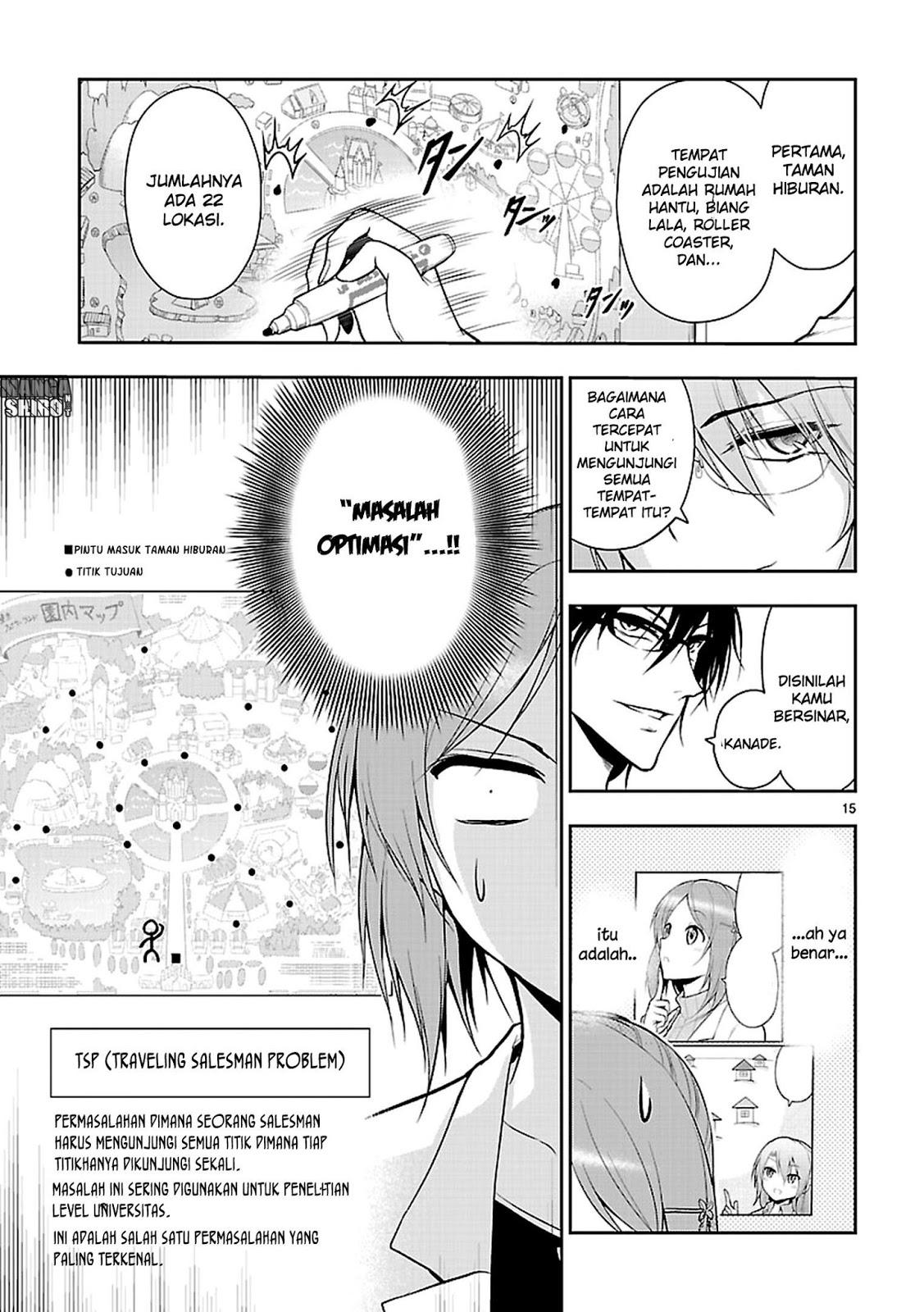 Rikei ga Koi ni Ochita no de Shoumei Shitemita chapter 8 halaman 16