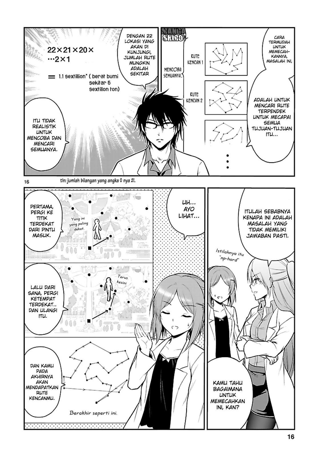 Rikei ga Koi ni Ochita no de Shoumei Shitemita chapter 8 halaman 17