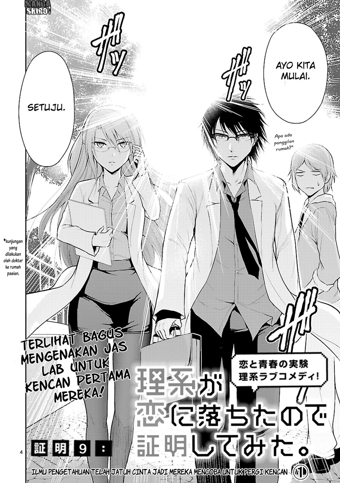 Rikei ga Koi ni Ochita no de Shoumei Shitemita chapter 9 halaman 6