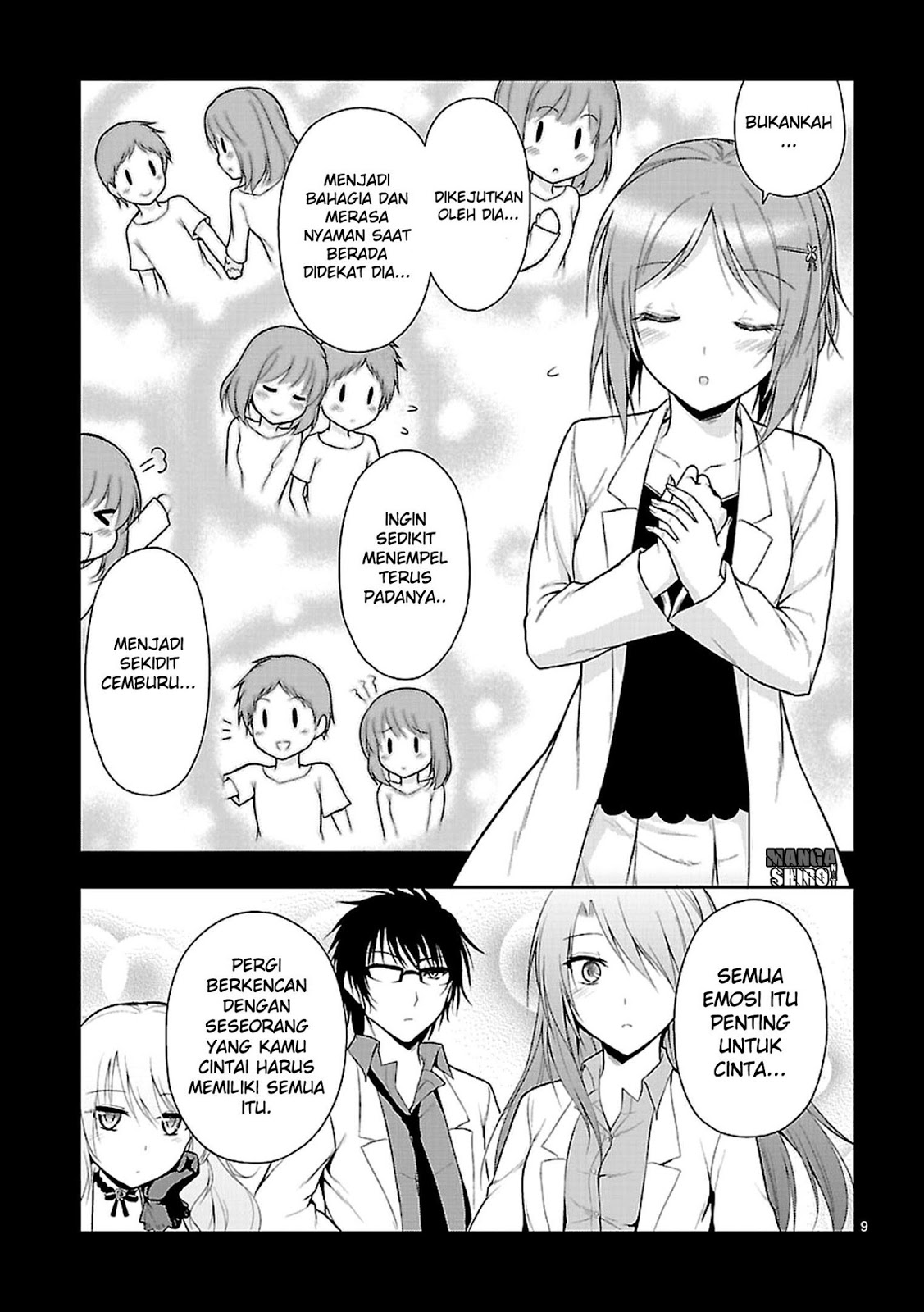 Rikei ga Koi ni Ochita no de Shoumei Shitemita chapter 9 halaman 11