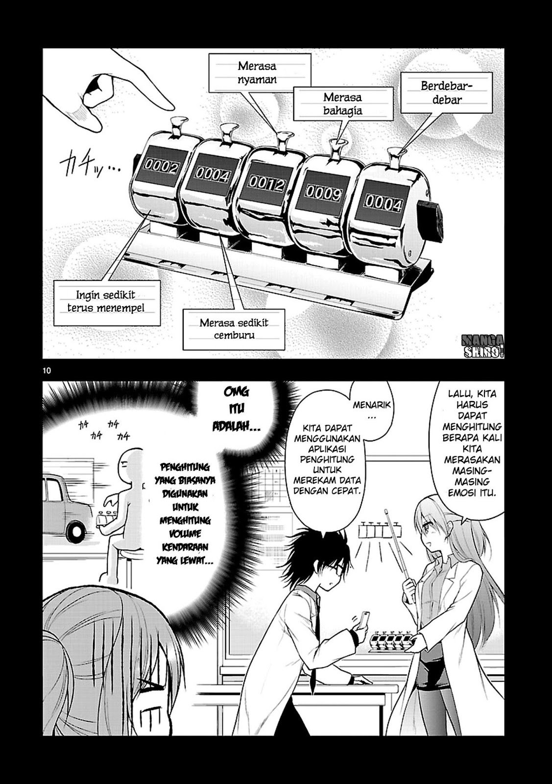 Rikei ga Koi ni Ochita no de Shoumei Shitemita chapter 9 halaman 12