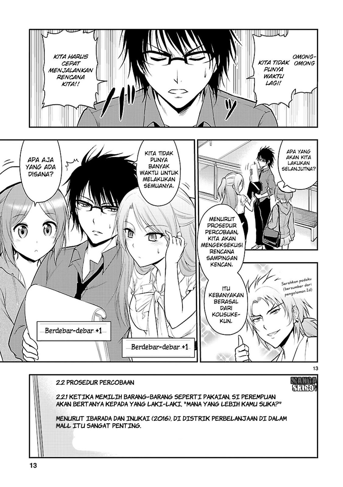 Rikei ga Koi ni Ochita no de Shoumei Shitemita chapter 9 halaman 15