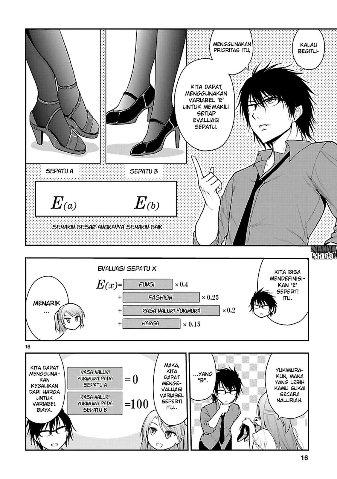 Rikei ga Koi ni Ochita no de Shoumei Shitemita chapter 9 halaman 18