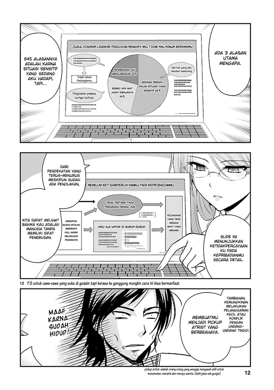 Rikei ga Koi ni Ochita no de Shoumei Shitemita chapter 10 halaman 14