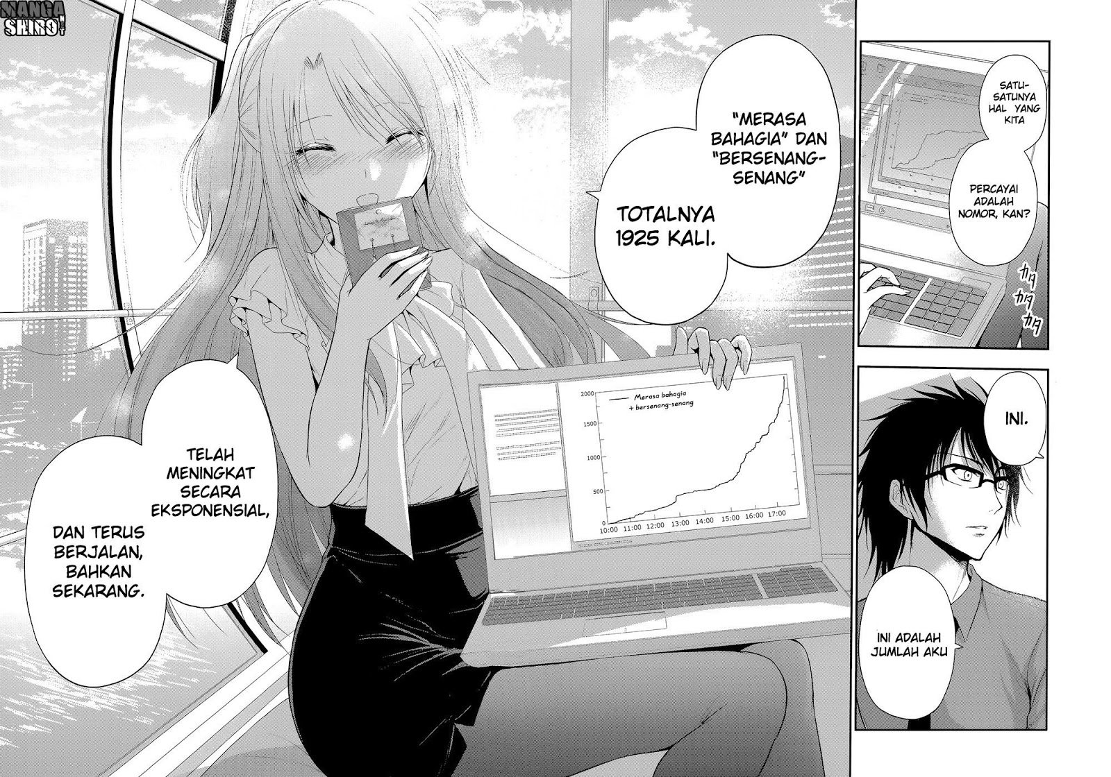 Rikei ga Koi ni Ochita no de Shoumei Shitemita chapter 11 halaman 19
