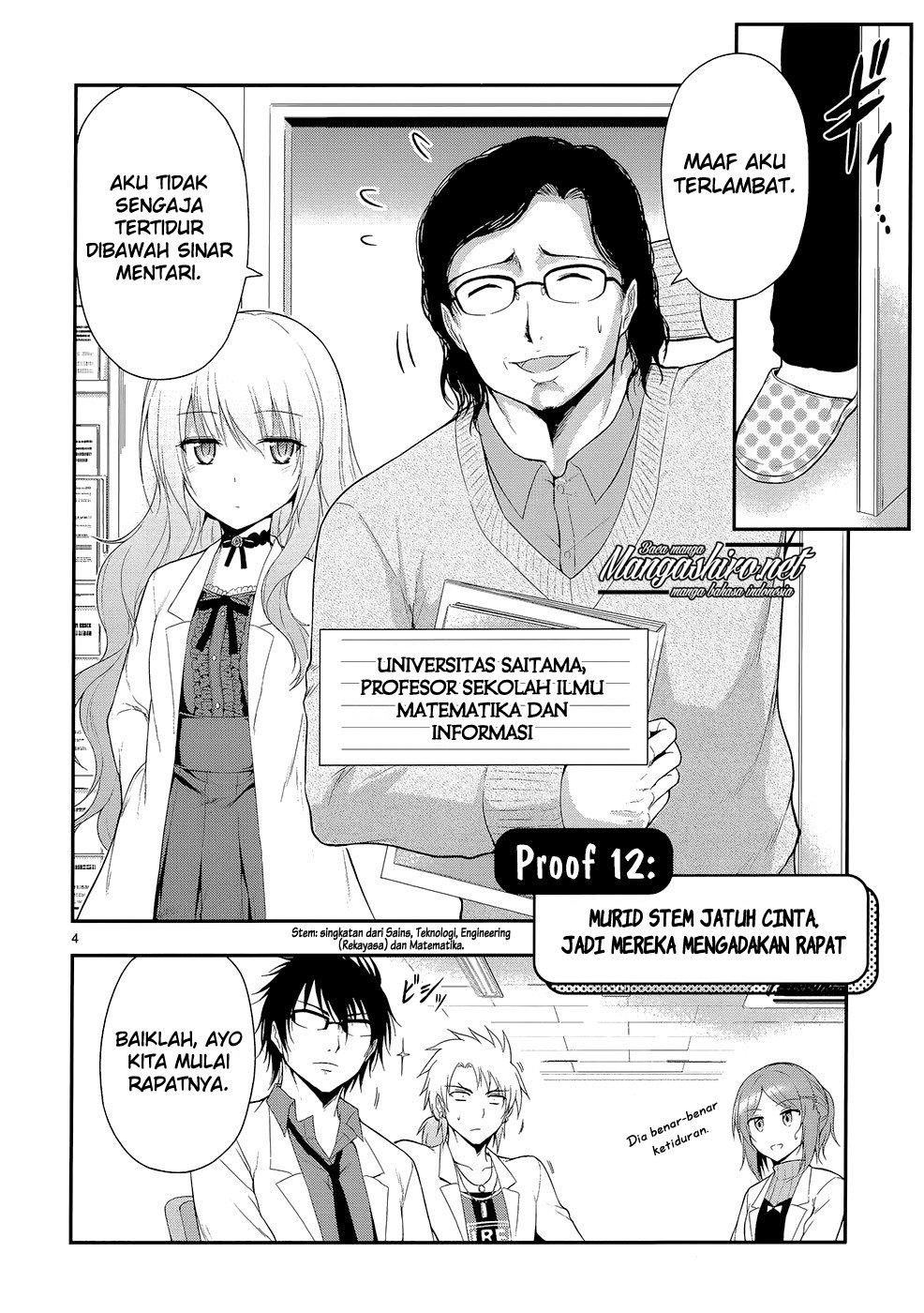 Rikei ga Koi ni Ochita no de Shoumei Shitemita chapter 12 halaman 7