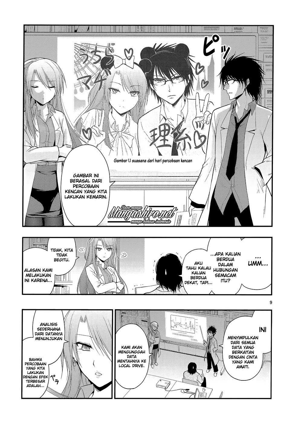 Rikei ga Koi ni Ochita no de Shoumei Shitemita chapter 12 halaman 12