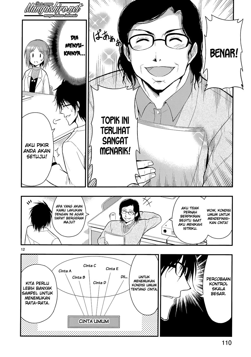 Rikei ga Koi ni Ochita no de Shoumei Shitemita chapter 12 halaman 15