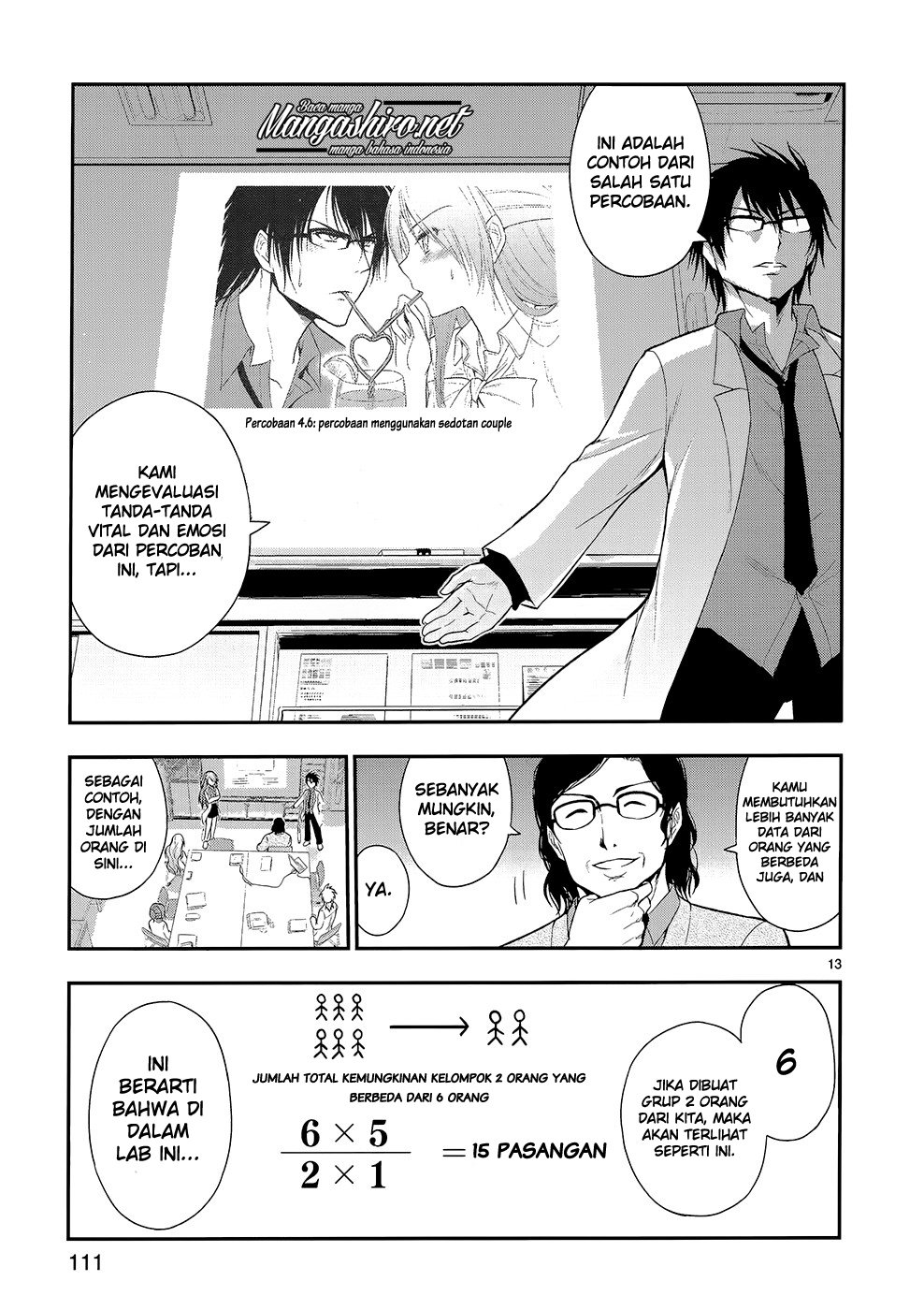 Rikei ga Koi ni Ochita no de Shoumei Shitemita chapter 12 halaman 16