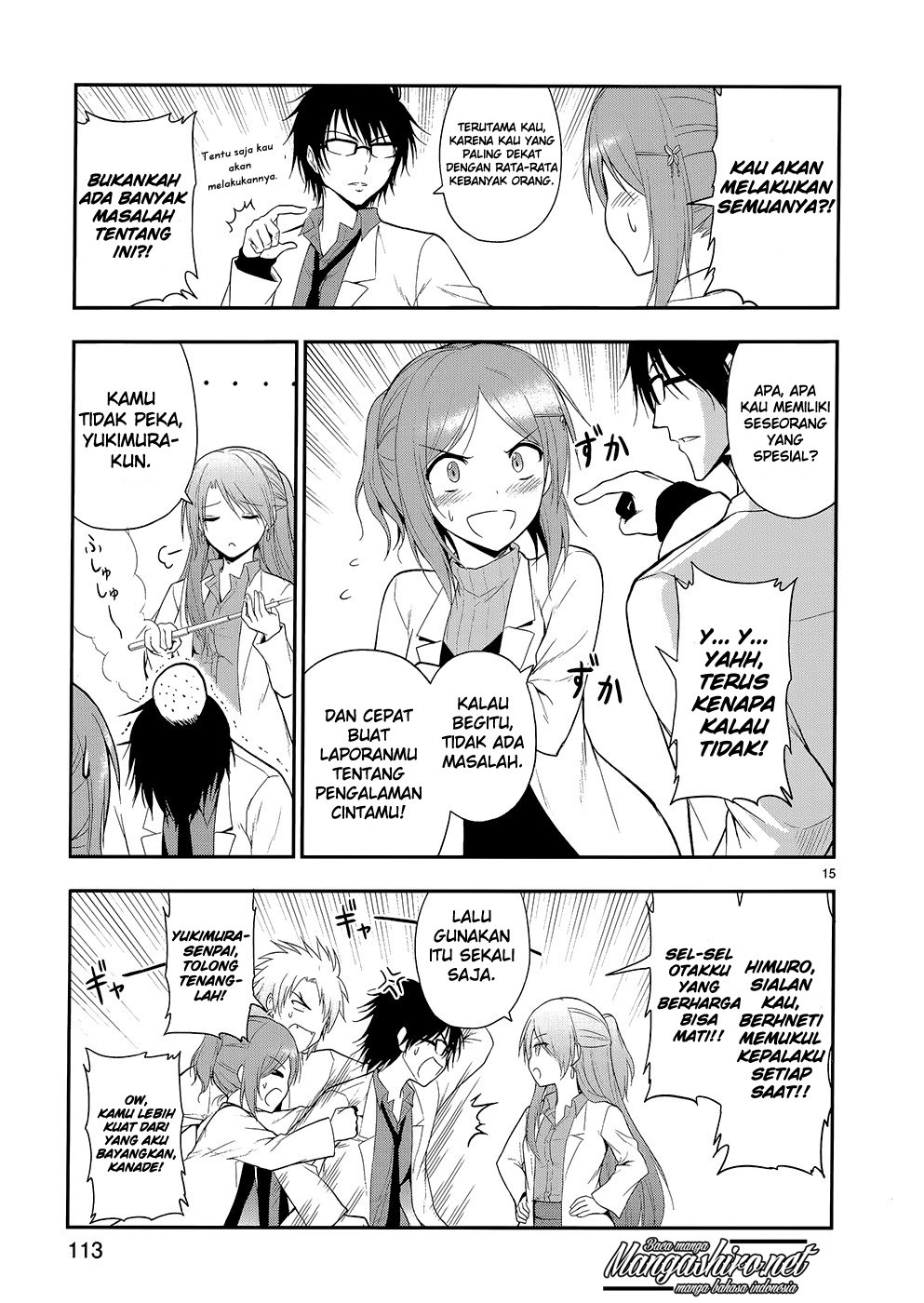 Rikei ga Koi ni Ochita no de Shoumei Shitemita chapter 12 halaman 18