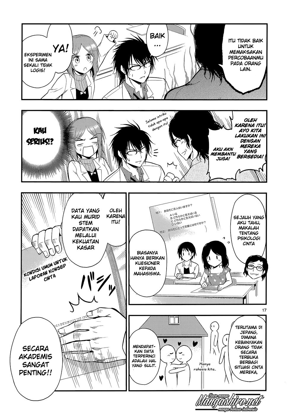 Rikei ga Koi ni Ochita no de Shoumei Shitemita chapter 12 halaman 20