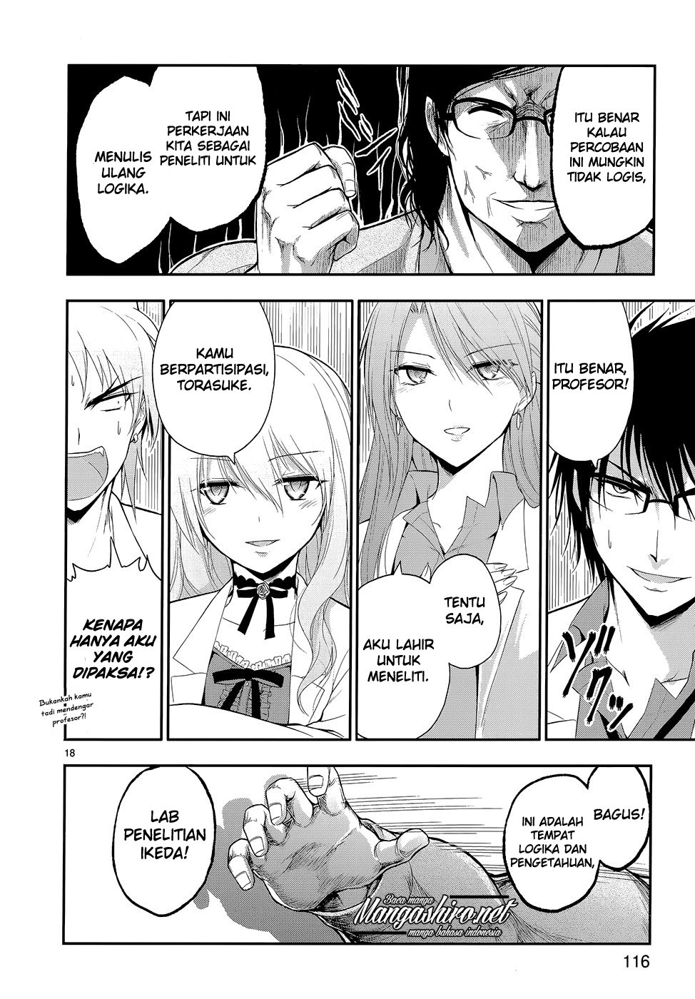 Rikei ga Koi ni Ochita no de Shoumei Shitemita chapter 12 halaman 21
