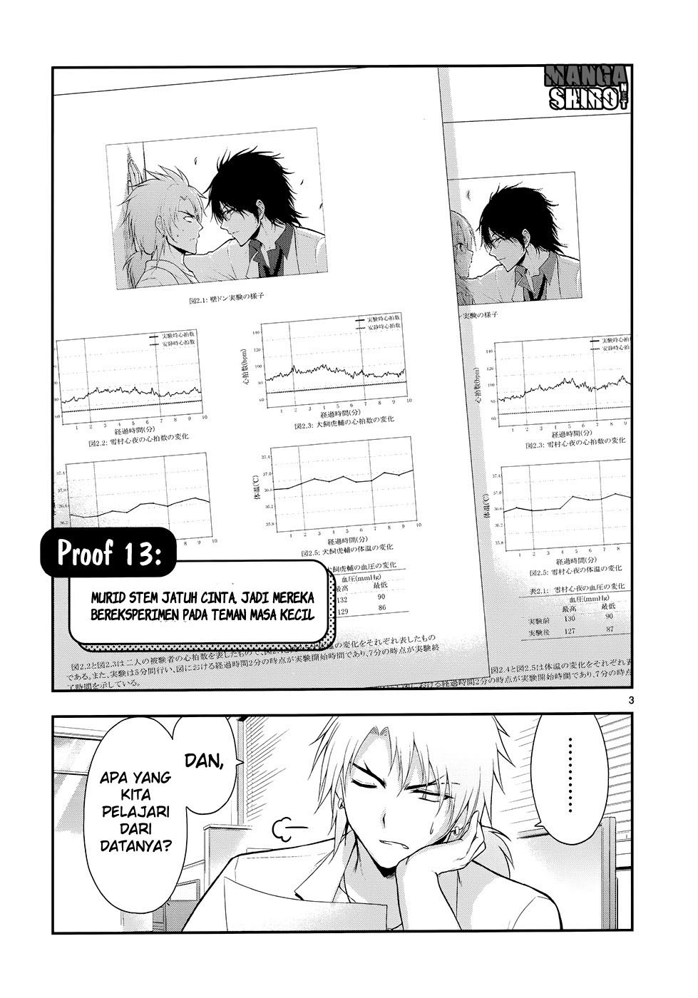 Rikei ga Koi ni Ochita no de Shoumei Shitemita chapter 13 halaman 6