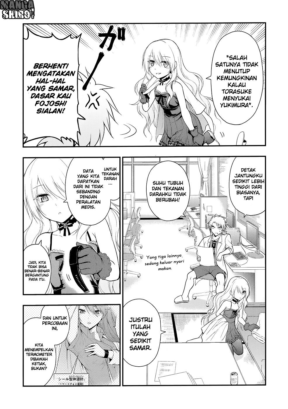 Rikei ga Koi ni Ochita no de Shoumei Shitemita chapter 13 halaman 7