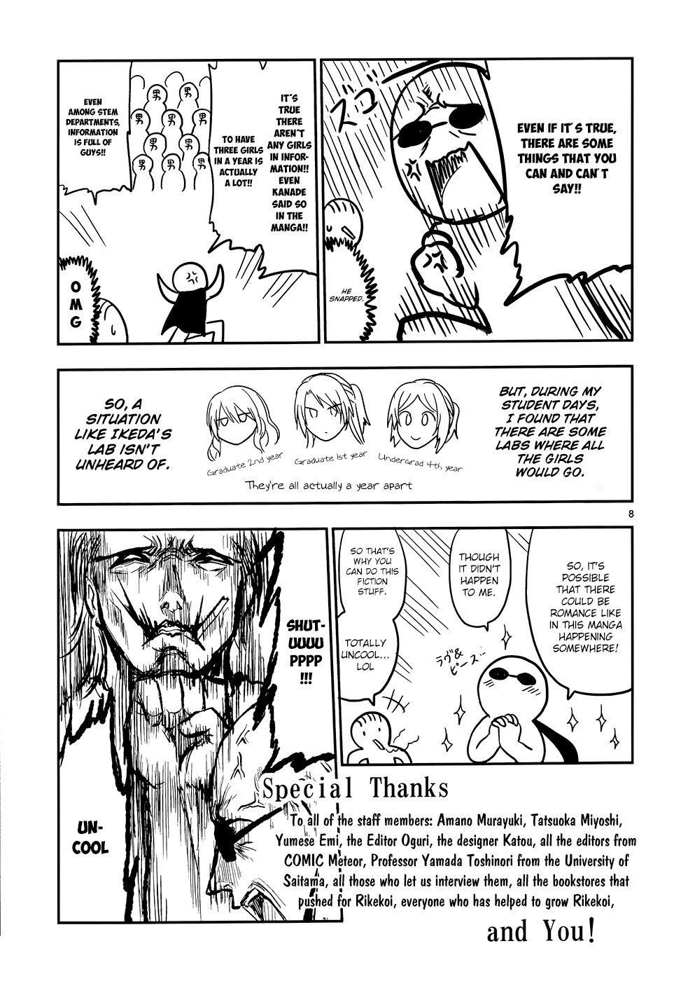 Rikei ga Koi ni Ochita no de Shoumei Shitemita chapter 13 halaman 24