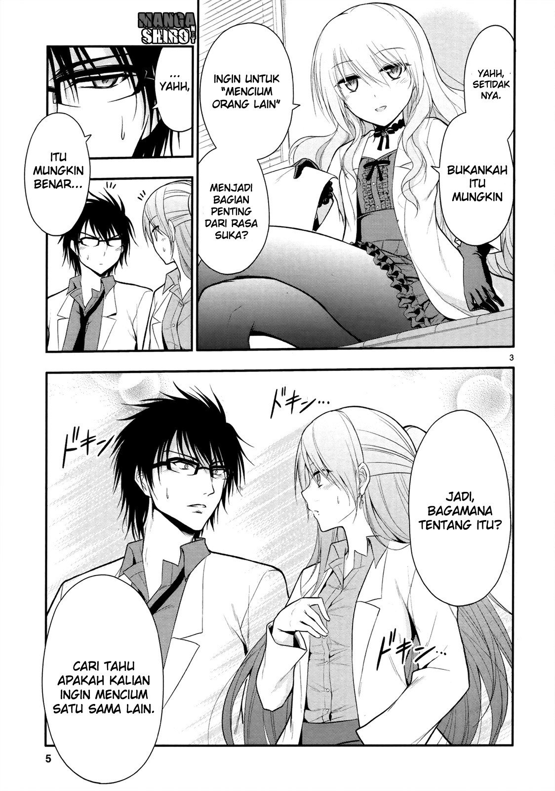 Rikei ga Koi ni Ochita no de Shoumei Shitemita chapter 14 halaman 7