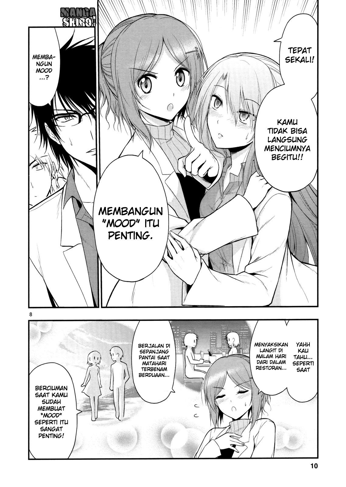 Rikei ga Koi ni Ochita no de Shoumei Shitemita chapter 14 halaman 11