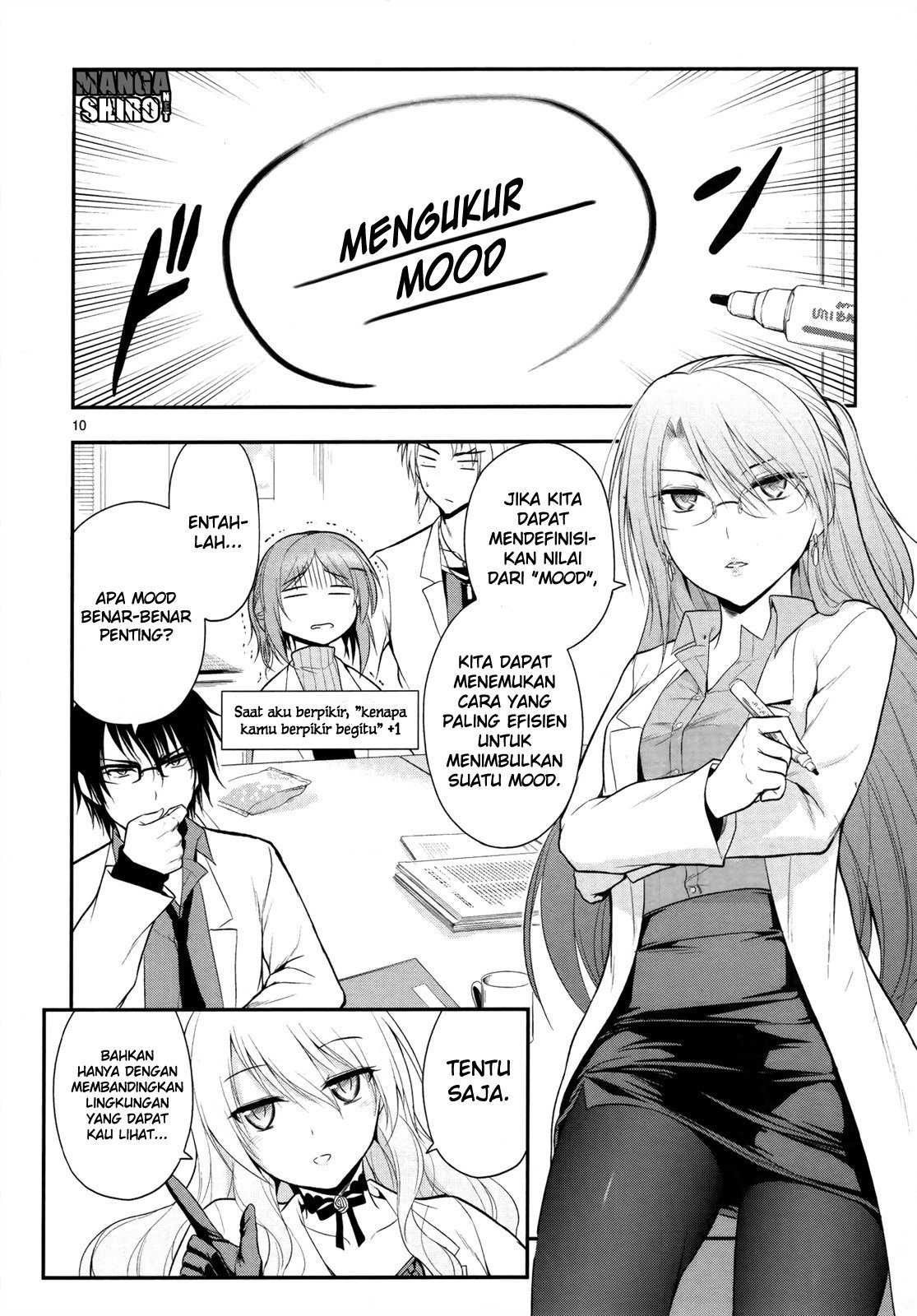 Rikei ga Koi ni Ochita no de Shoumei Shitemita chapter 14 halaman 13