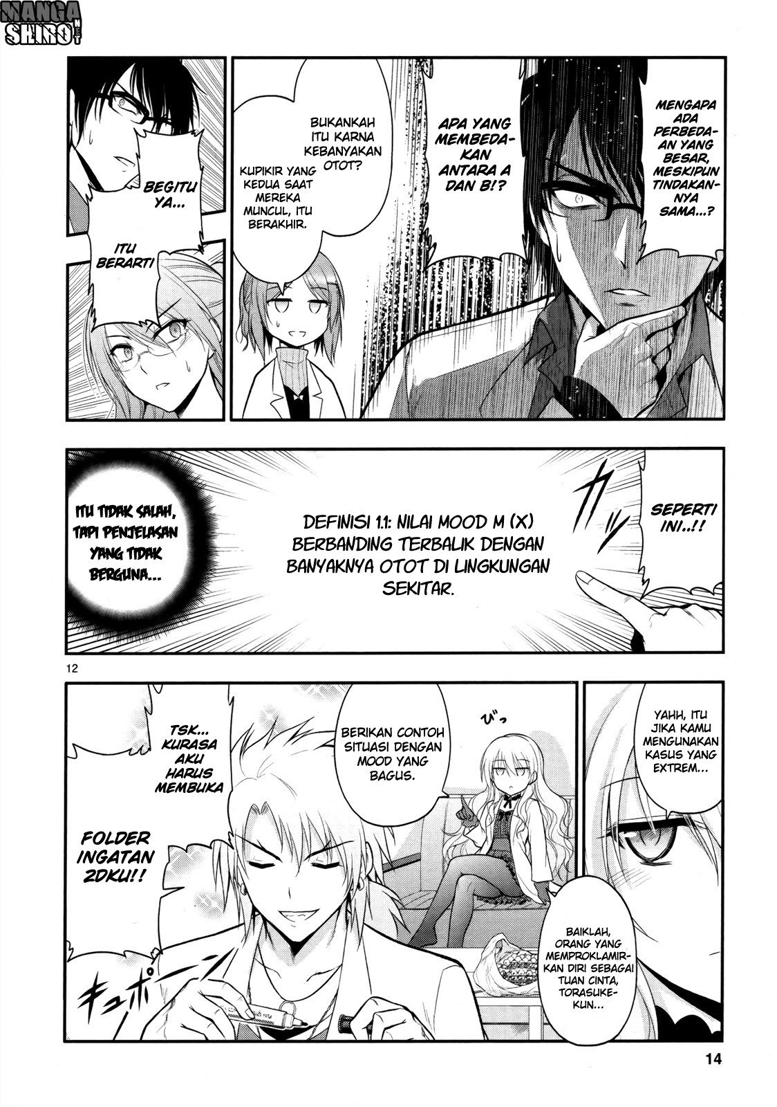 Rikei ga Koi ni Ochita no de Shoumei Shitemita chapter 14 halaman 15