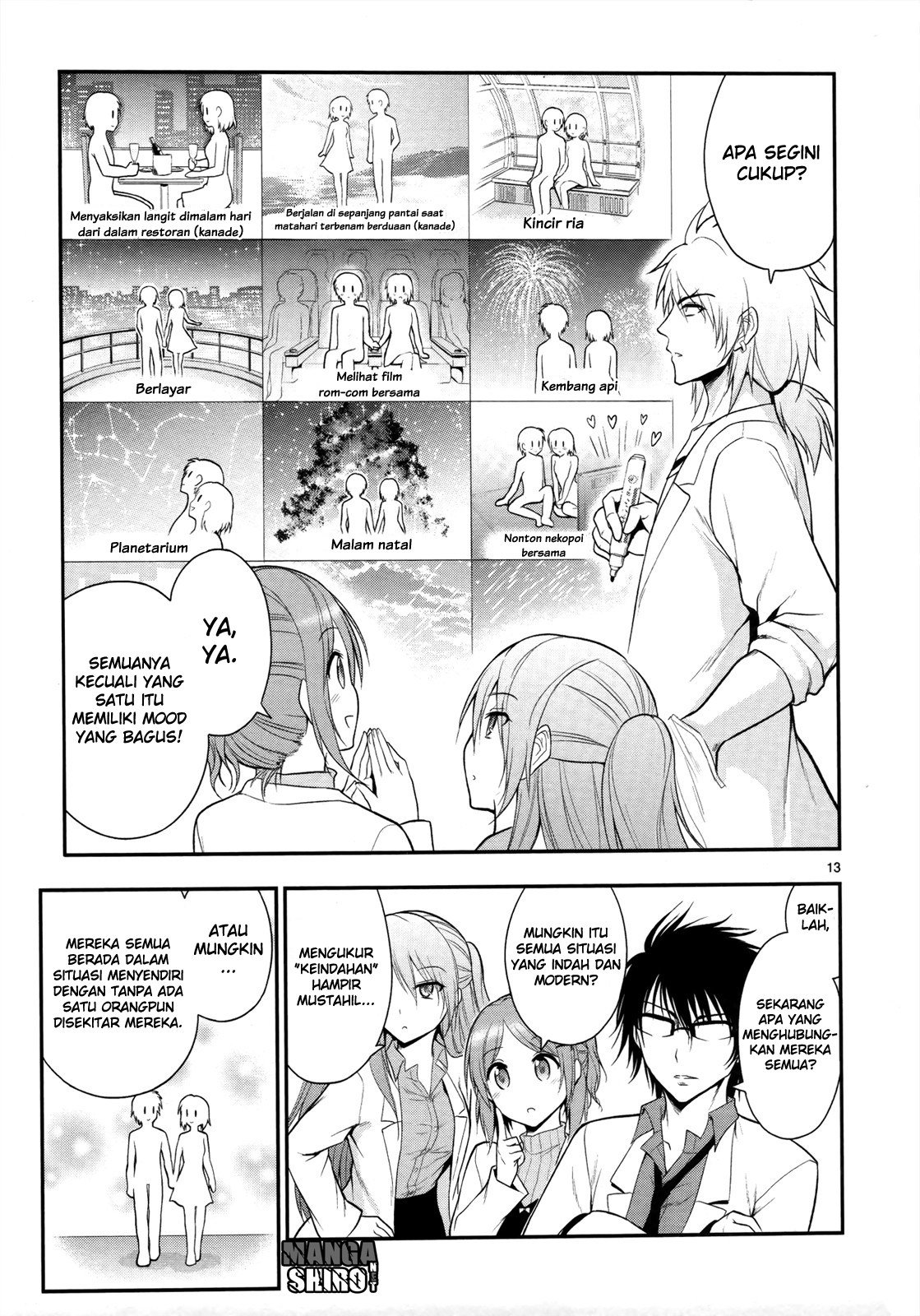 Rikei ga Koi ni Ochita no de Shoumei Shitemita chapter 14 halaman 16