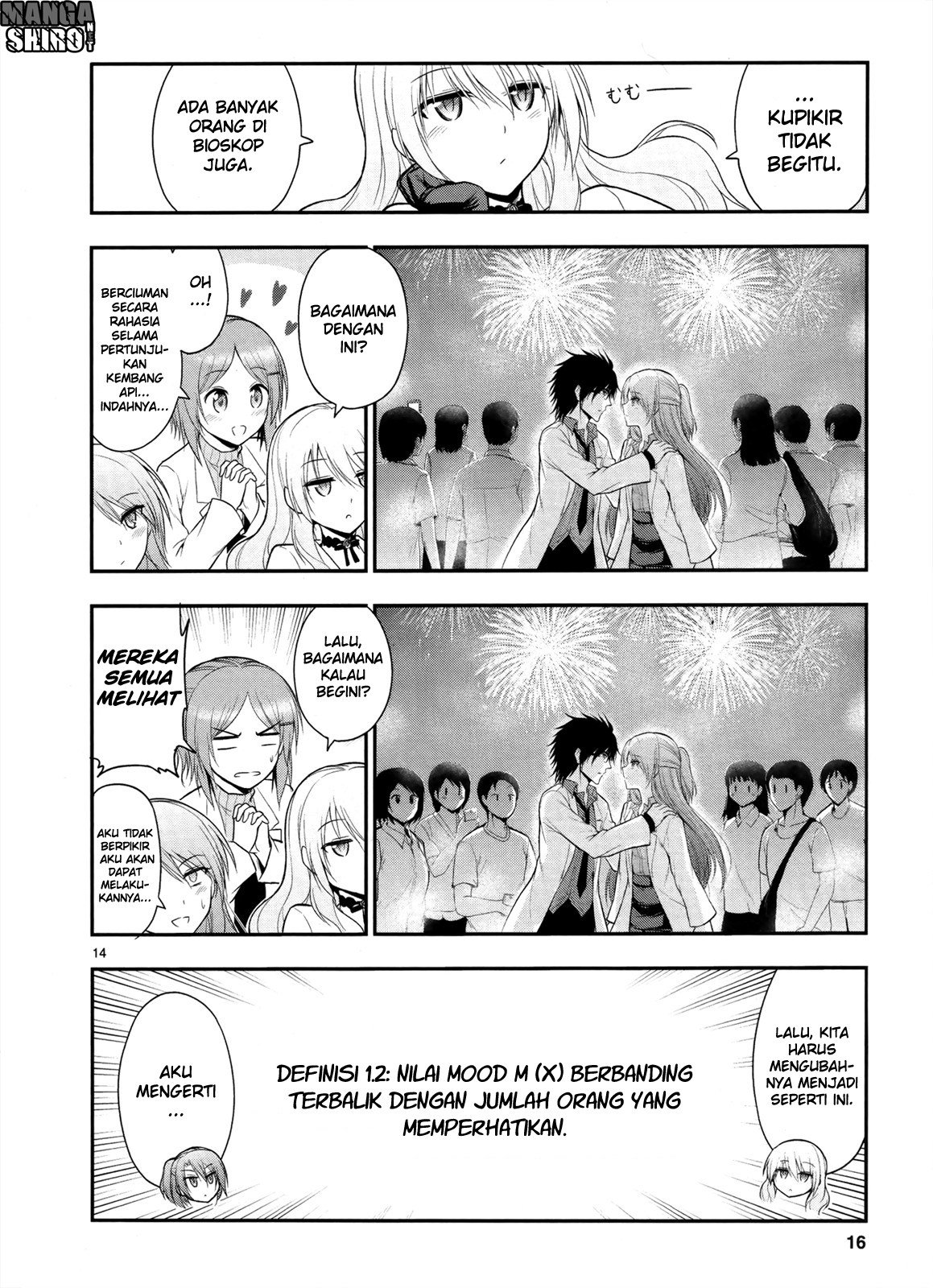 Rikei ga Koi ni Ochita no de Shoumei Shitemita chapter 14 halaman 17