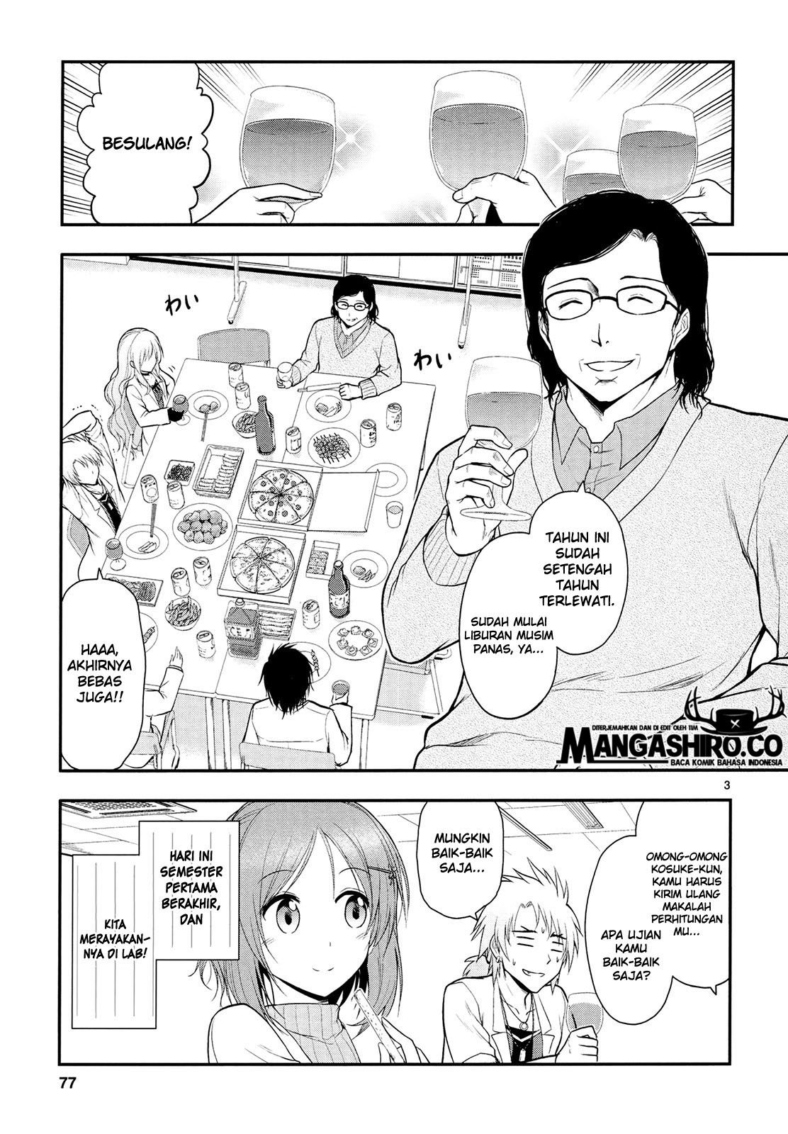 Rikei ga Koi ni Ochita no de Shoumei Shitemita chapter 17 halaman 4