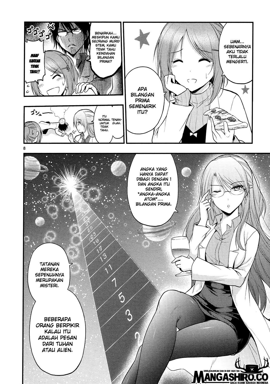 Rikei ga Koi ni Ochita no de Shoumei Shitemita chapter 17 halaman 8