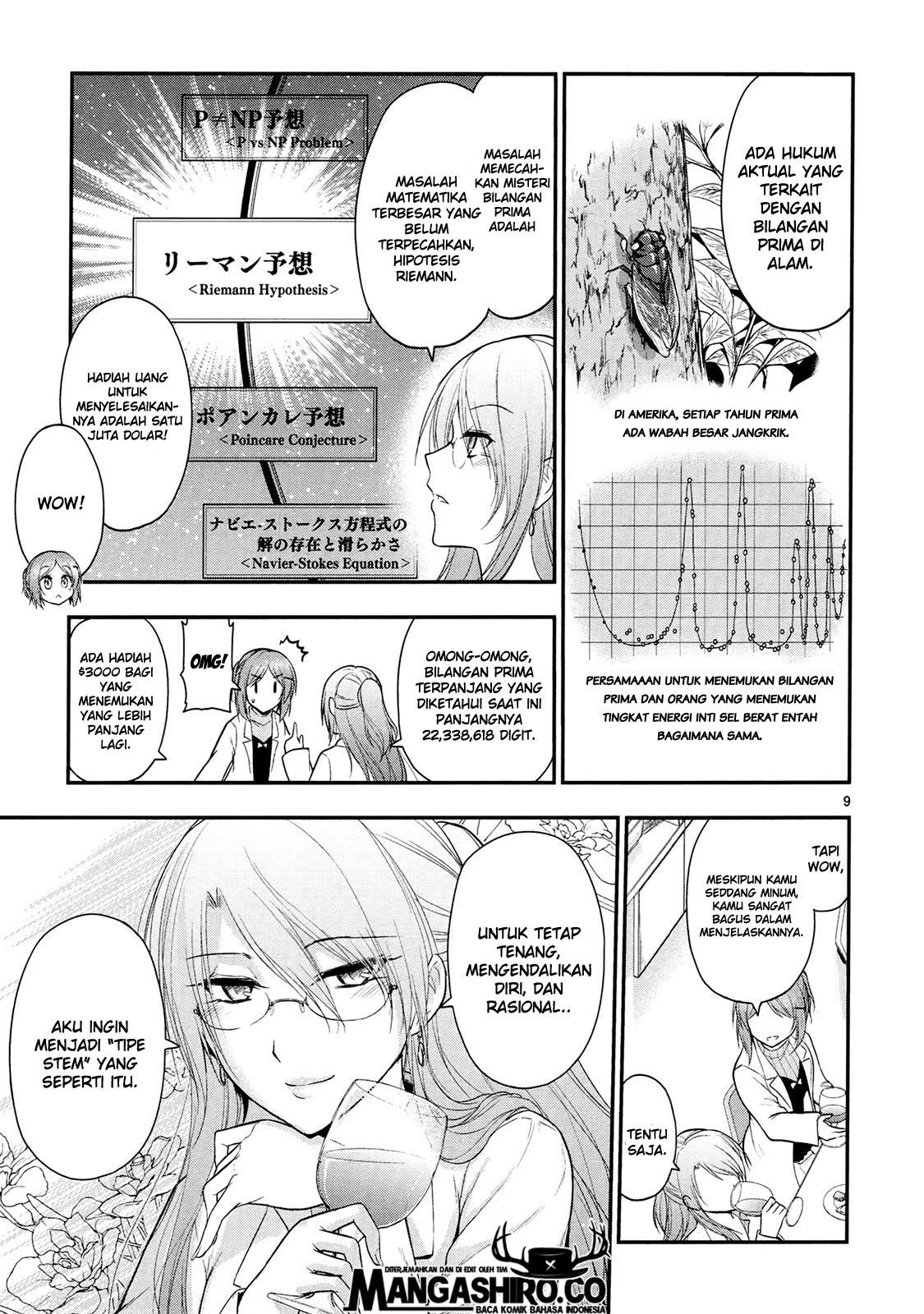 Rikei ga Koi ni Ochita no de Shoumei Shitemita chapter 17 halaman 9