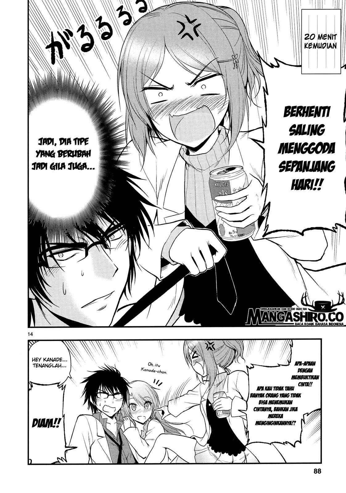 Rikei ga Koi ni Ochita no de Shoumei Shitemita chapter 17 halaman 14