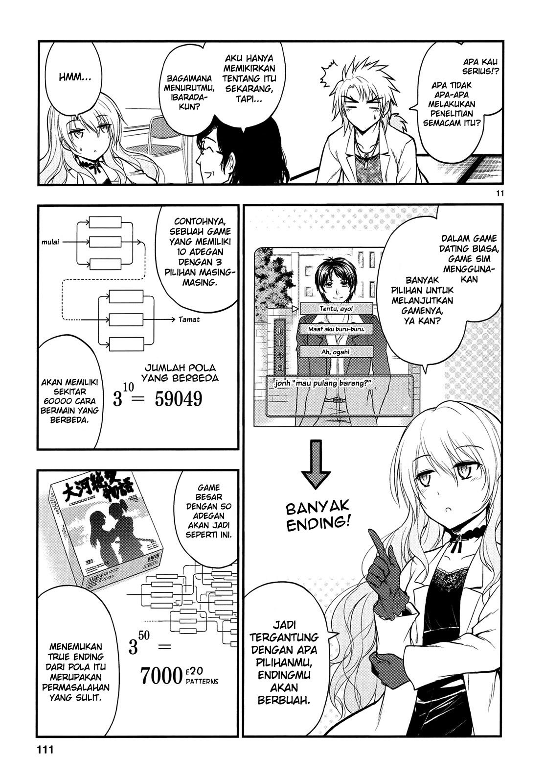 Rikei ga Koi ni Ochita no de Shoumei Shitemita chapter 18 halaman 12