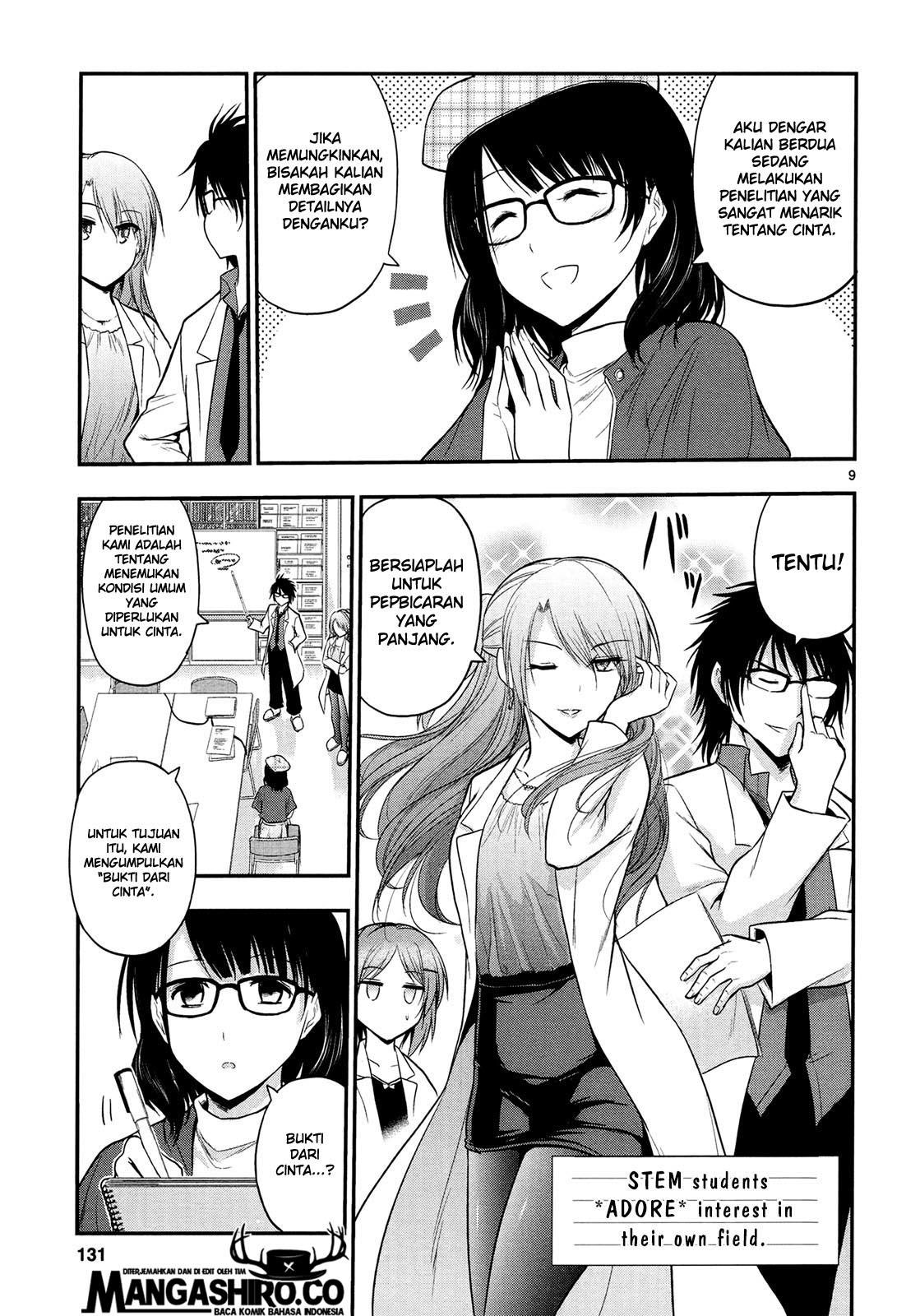 Rikei ga Koi ni Ochita no de Shoumei Shitemita chapter 19 halaman 10