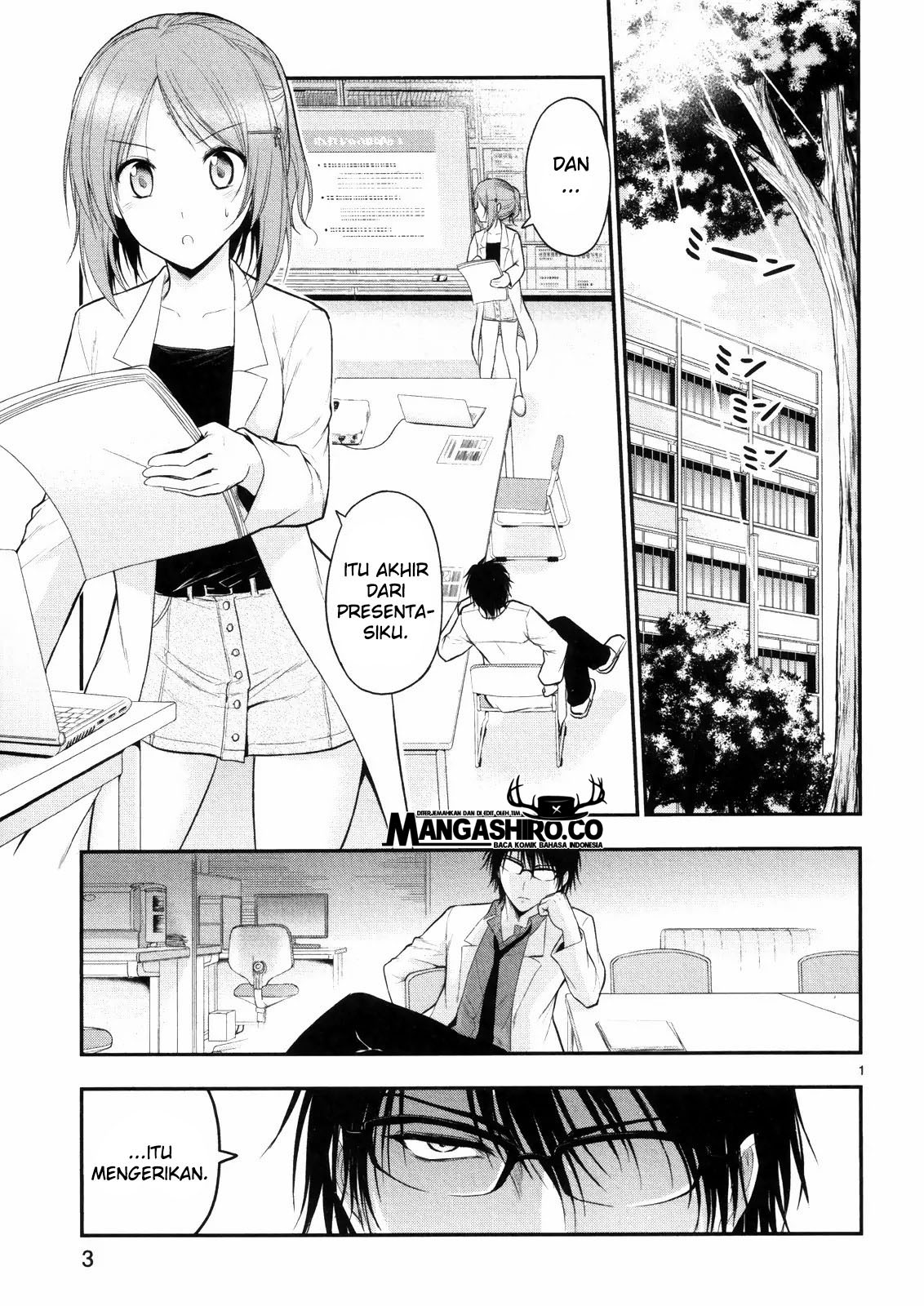 Rikei ga Koi ni Ochita no de Shoumei Shitemita chapter 20 halaman 4