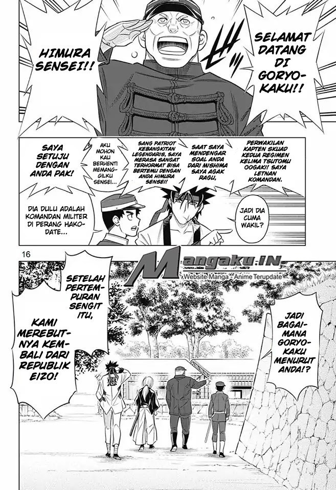 Rurouni Kenshin: Hokkaido-hen chapter 7 halaman 16