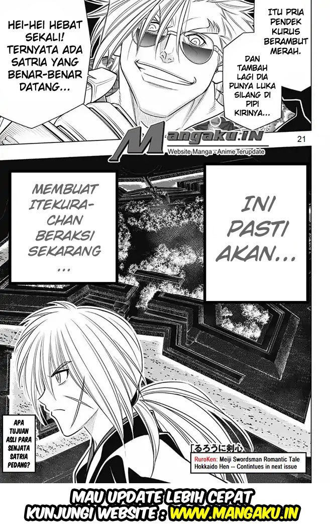Rurouni Kenshin: Hokkaido-hen chapter 7 halaman 21
