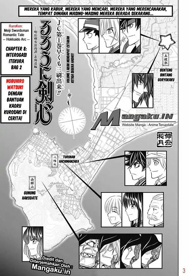 Rurouni Kenshin: Hokkaido-hen chapter 8 halaman 4
